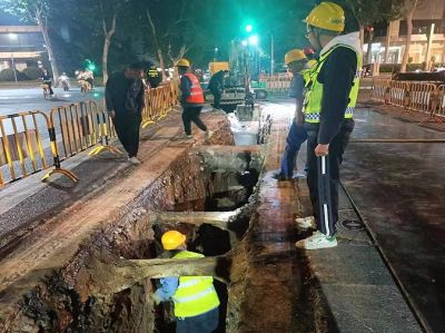 济南市公共供水管网漏损治理（青年西路）工程